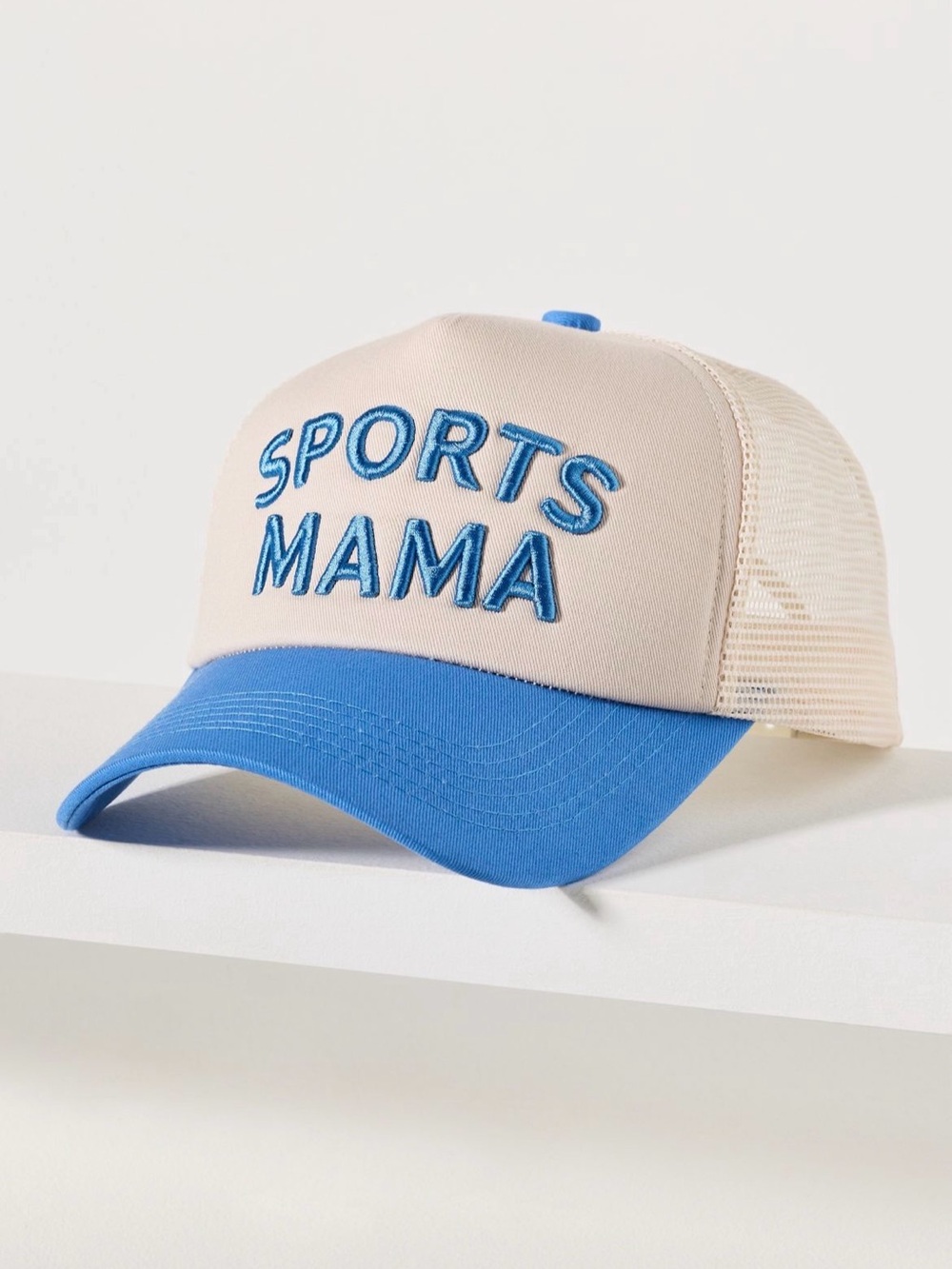Anthropologie Worn West Sports Mama Trucker Hat
